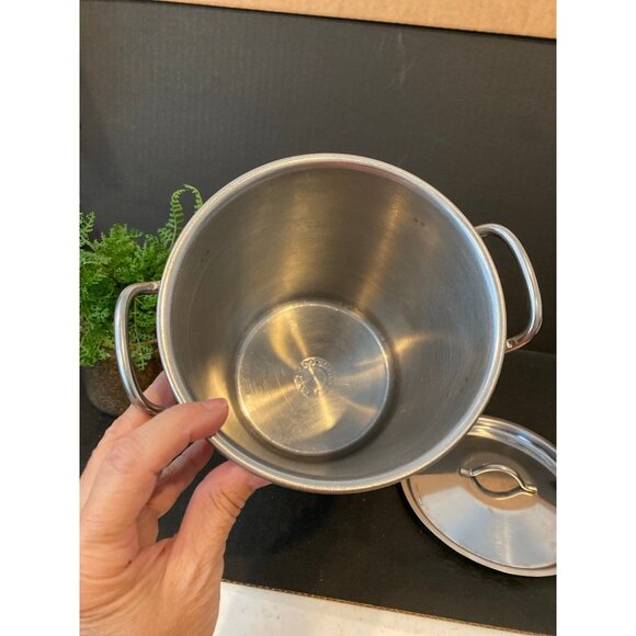 Vintage Cooks Club Stainless Steel Ice Bucket Wine Champagne Cooler - Picture 3 of 11